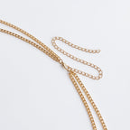 Sexy Metal Cross Thin Chain Body Chain image 5
