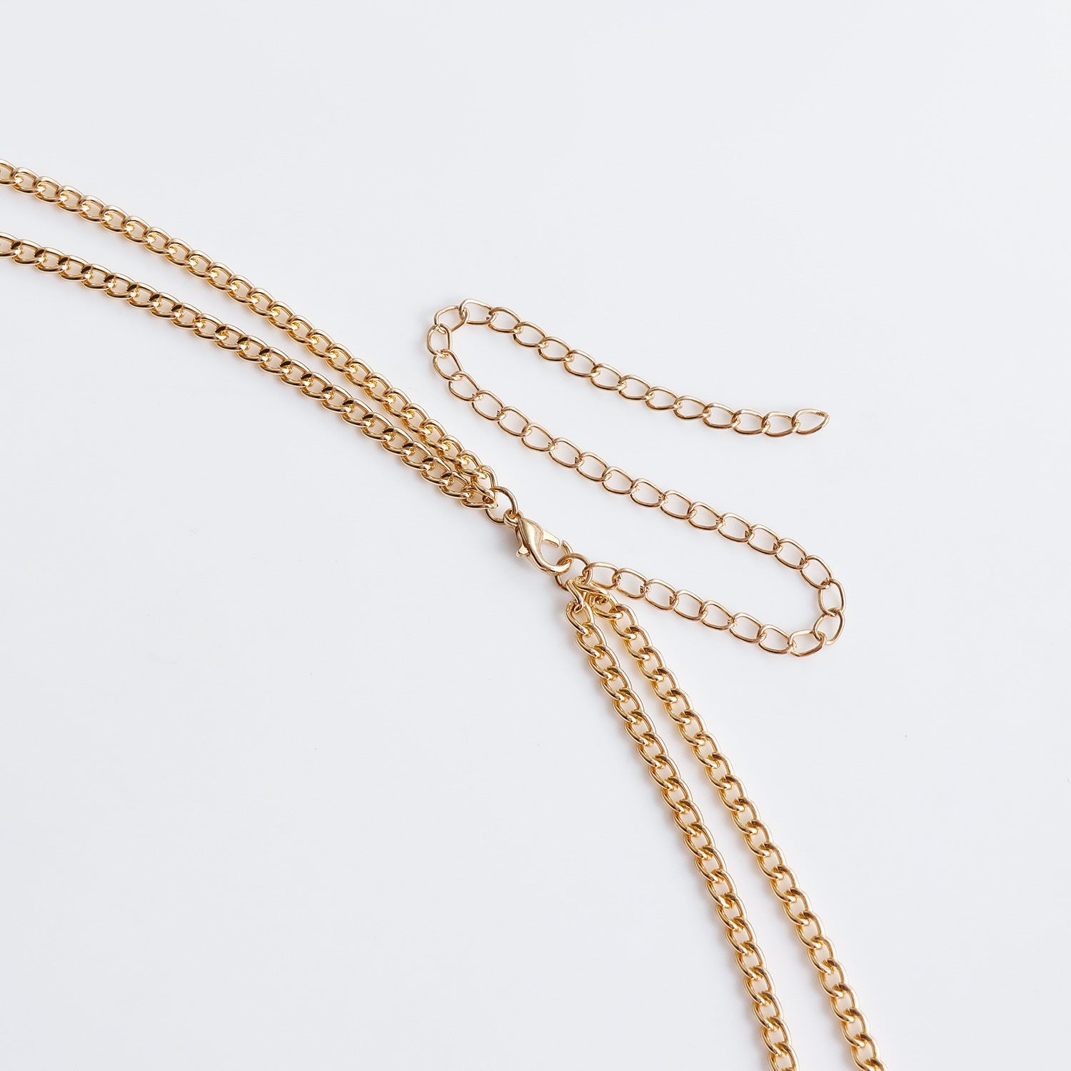 Sexy Metal Cross Thin Chain Body Chain image 5