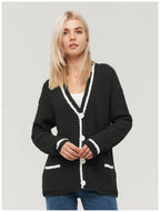 Colorblock Knit Cardigan image 15