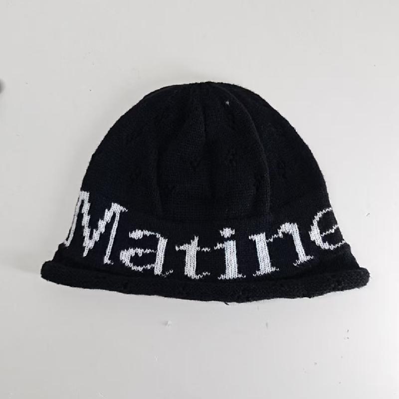 Stylish Letter Warm Slouchy Knitted Hat image 6