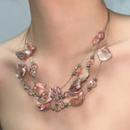 Shell Irregular Boho Minimal NeckLace image 1
