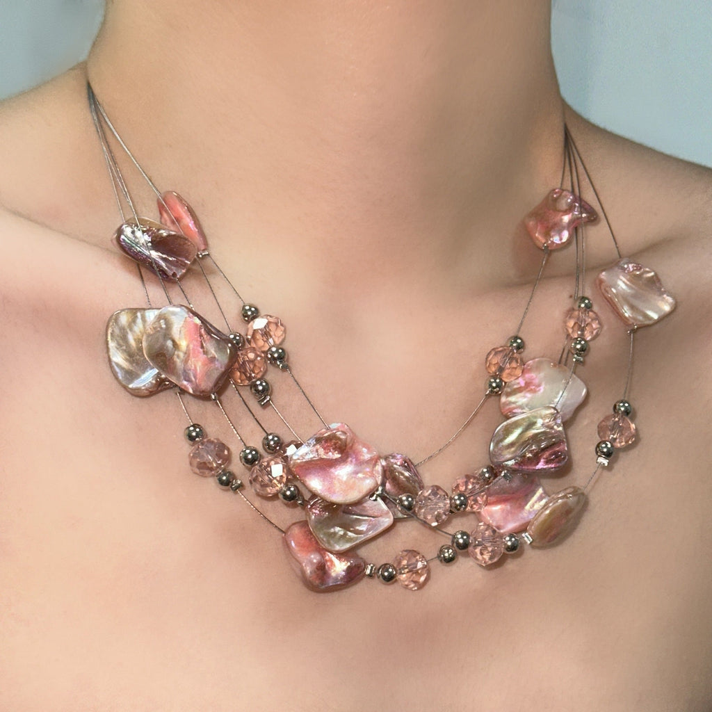 Shell Irregular Boho Minimal NeckLace image 5