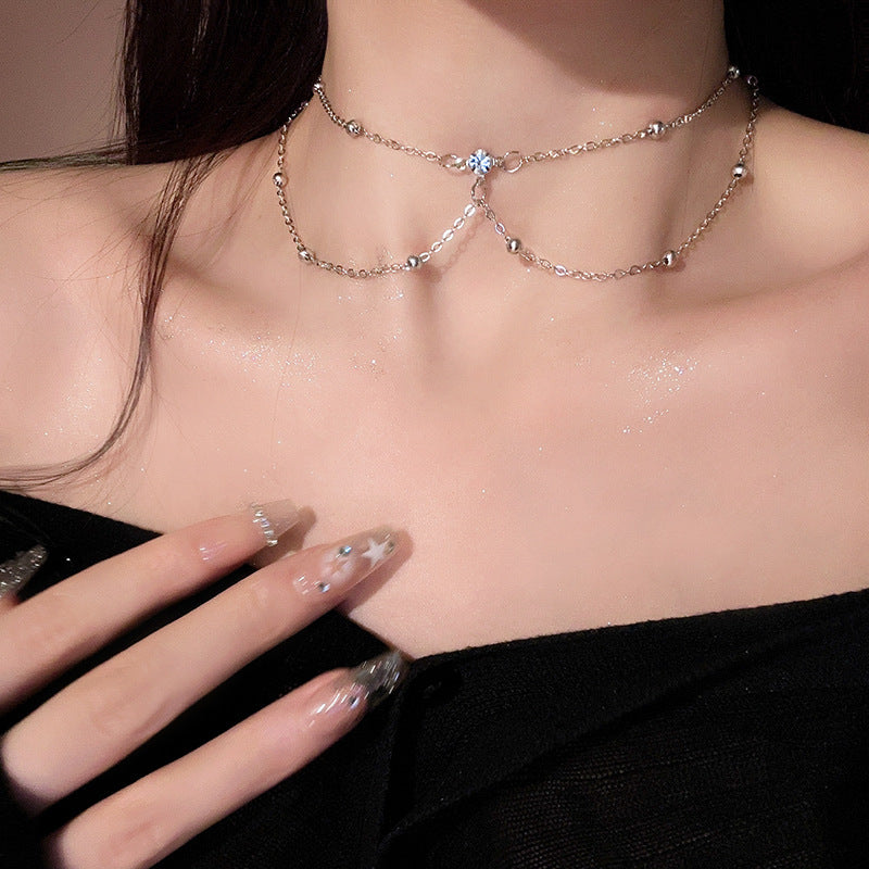 Sexy Thin Chain Sparkling Rhinestone Body Chain image 6