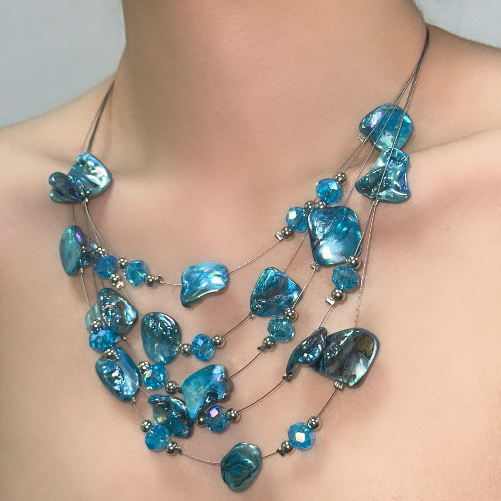 Shell Irregular Boho Minimal NeckLace image 2