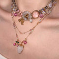 Vintage Gem Beaded Stackable NeckLace image 1