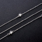 Single Layer Round Rhinestone Back Body Chain image 4
