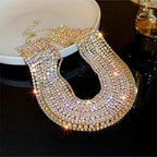Shiny Multi Row Rhinestone Eco NeckLace image 5
