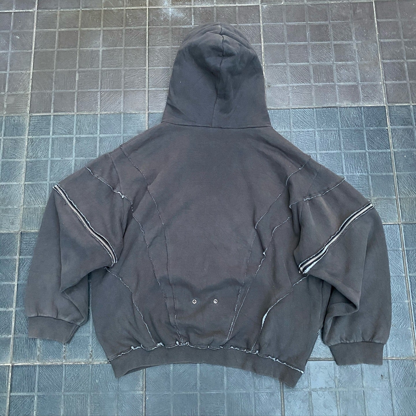 Dark Oversized Streetwear Hoodie image 2
