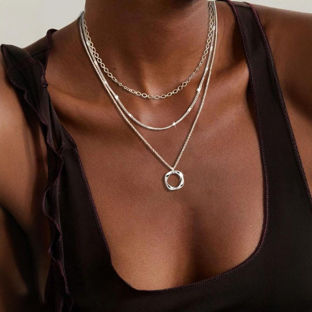 Stylish Minimalist Layered NeckLace image 1