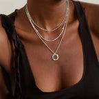 Stylish Minimalist Layered NeckLace image 1