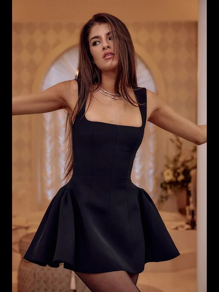 Elegant Slim Sleeveless Sexy Chic Party Dress image 3