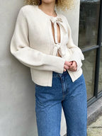 Tie Front Knit Autumn Cardigan image 3