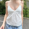 Fairycore Flower Hollow Crop Top image 1