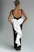 Elegant Bow Slim Fit Party Dress image 9