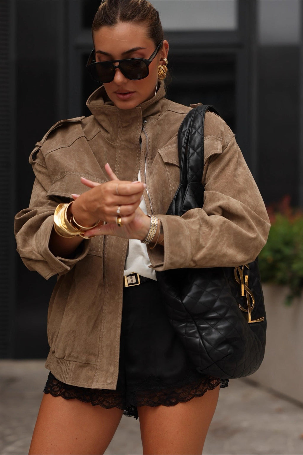 Retro Suede Short Length Jacket image 2
