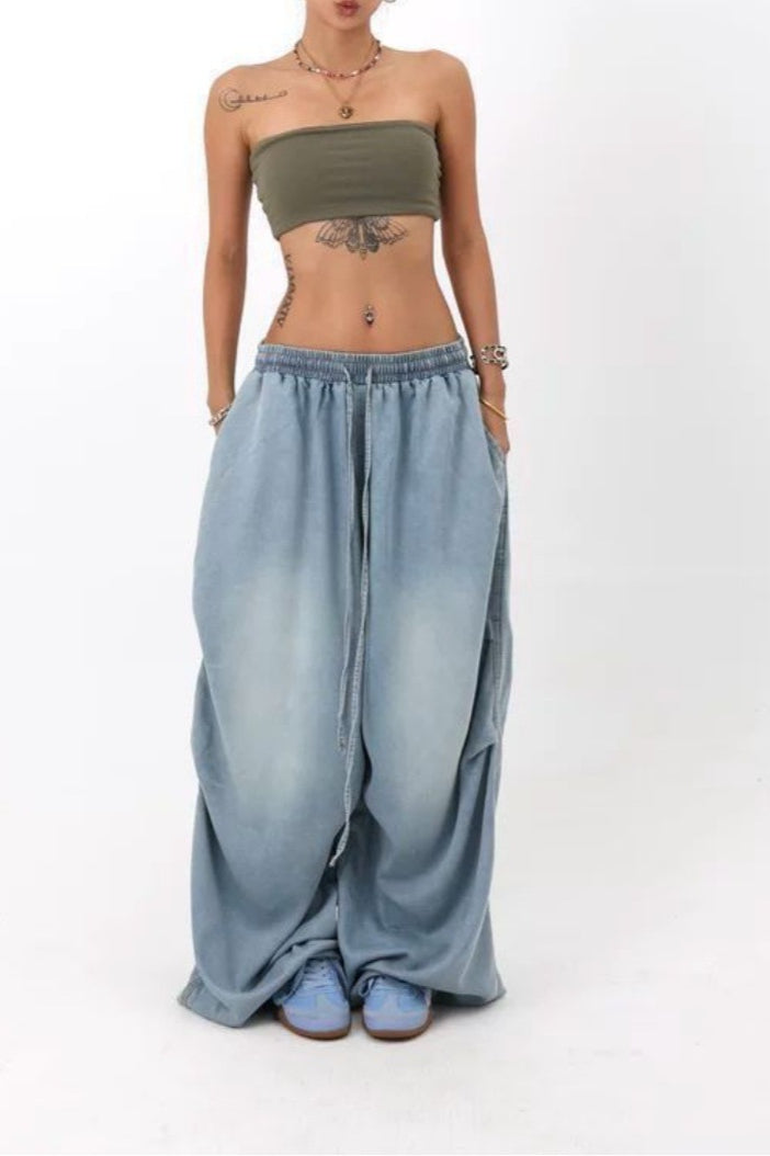 Loose Fit Wide Leg Street Jeans image 4