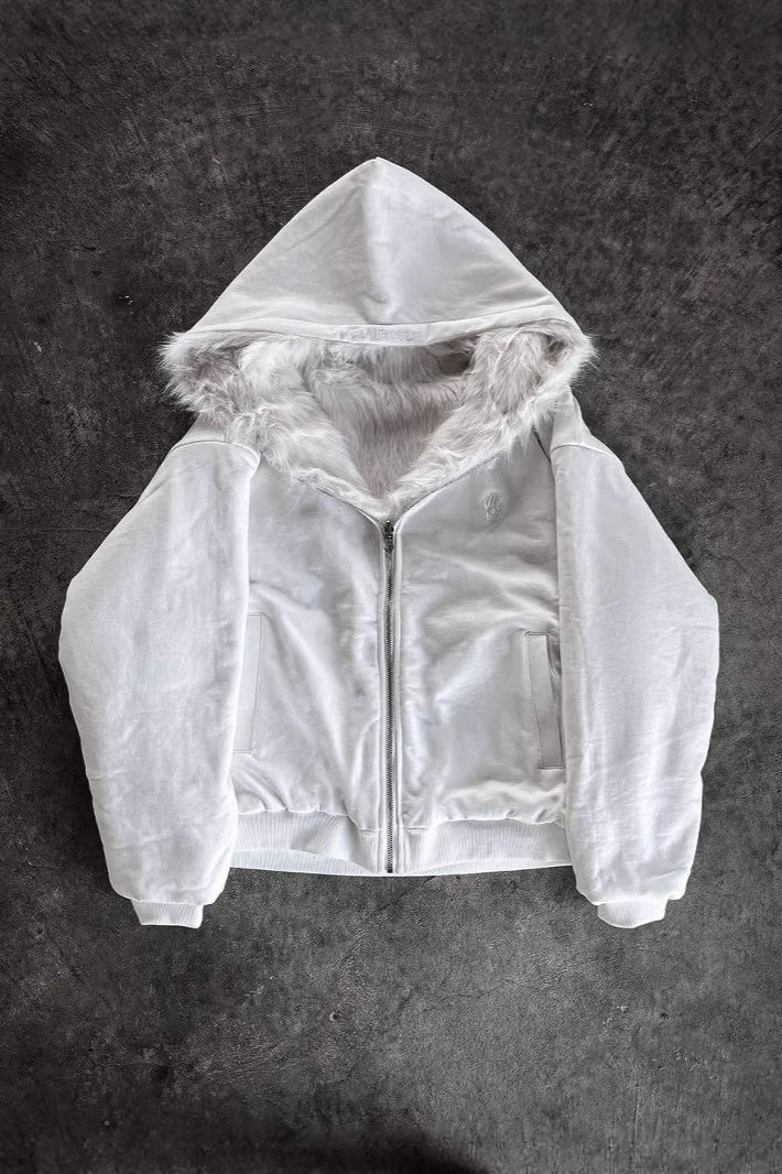 Minimalist Double-Layer Hoodie image 1