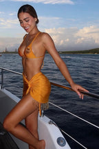 Shiny Push Up Bikini Set image 2