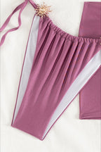 Solid 3 Piece Bikini Set image 3