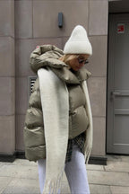 Short Hooded Puffer Jacket image 9
