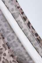Casual Mesh Leopard Print Skirt image 6
