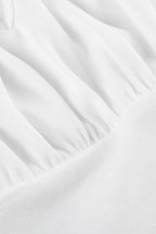 Lace Tie Ruched Bust Long Sleeve T-shirt image 7