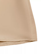 Anais Satin Dress detail view styled for Avrienne