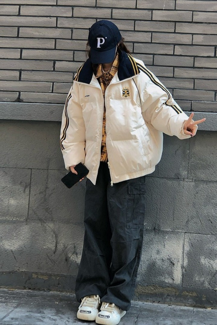 Vintage Quilted Puffer Jacket image 2