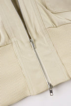 Utility Belted Stand Collar Jacket image 7