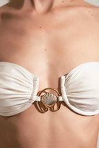 Shell Button 3 Piece Bikini Set image 4