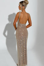 Sequin Rhinestone Bodycon Party Dress image 4
