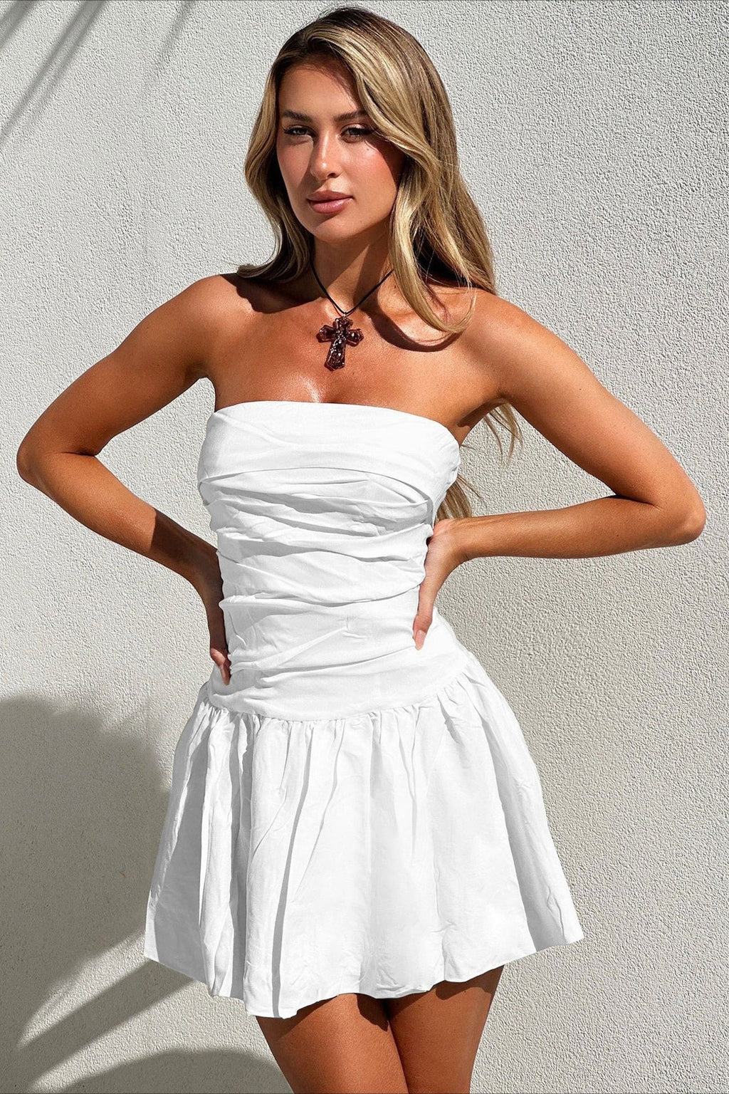 Strapless Bodycon Mini Party Dress image 3