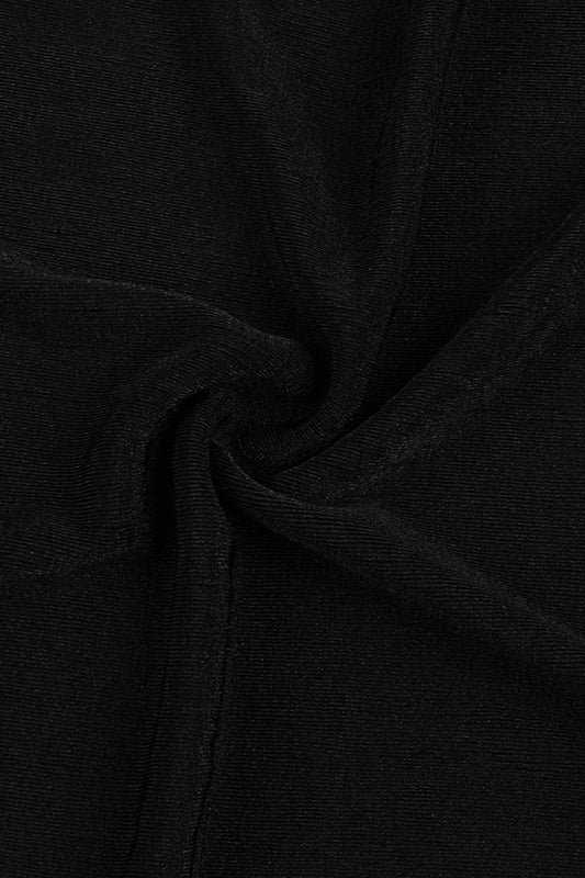 Backless Chain Long Sleeve Split Party Dress image 13