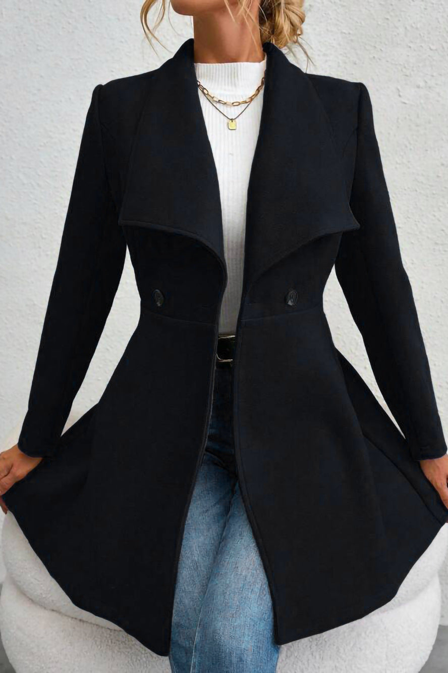Belted Wool Long Coat image 3