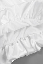 Elegant Satin Bubble Boho Dress image 4