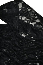 Leopard Chiffon Lace Spliced Maxi Dress image 5