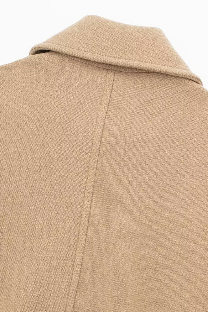 Relaxed Fit Short Wool Blend Jacket image 13