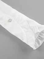 Ruffled Victorian Style Fitted Blouse image 15