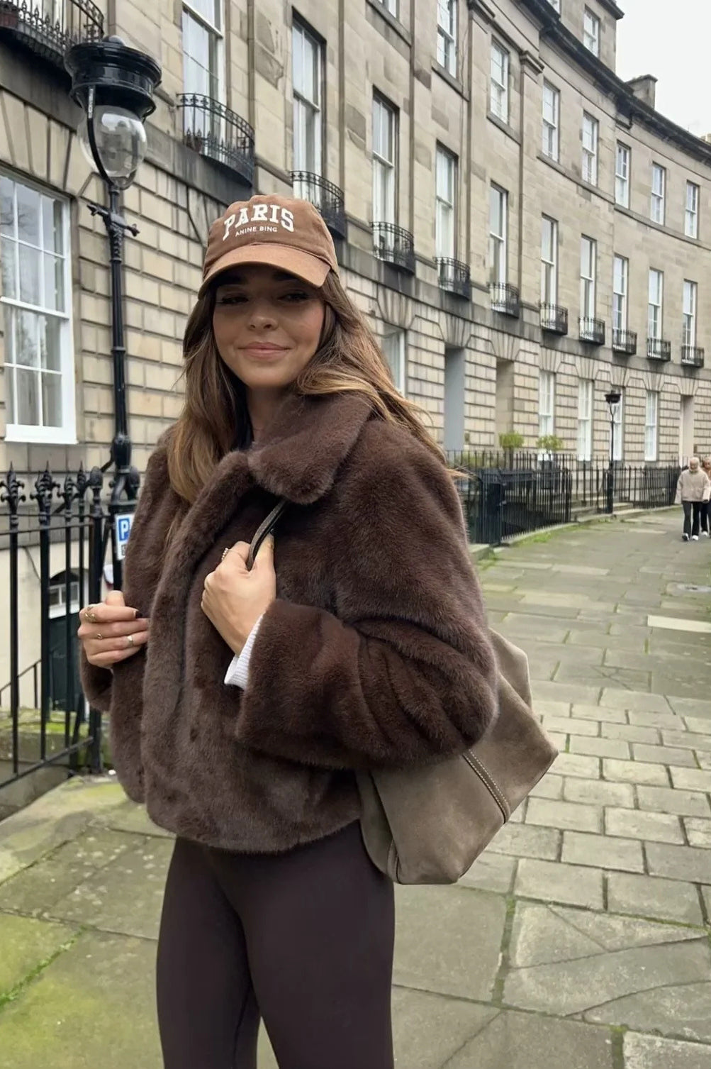 High Street Faux Fur Collar Coat image 3