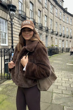 High Street Faux Fur Collar Coat image 3