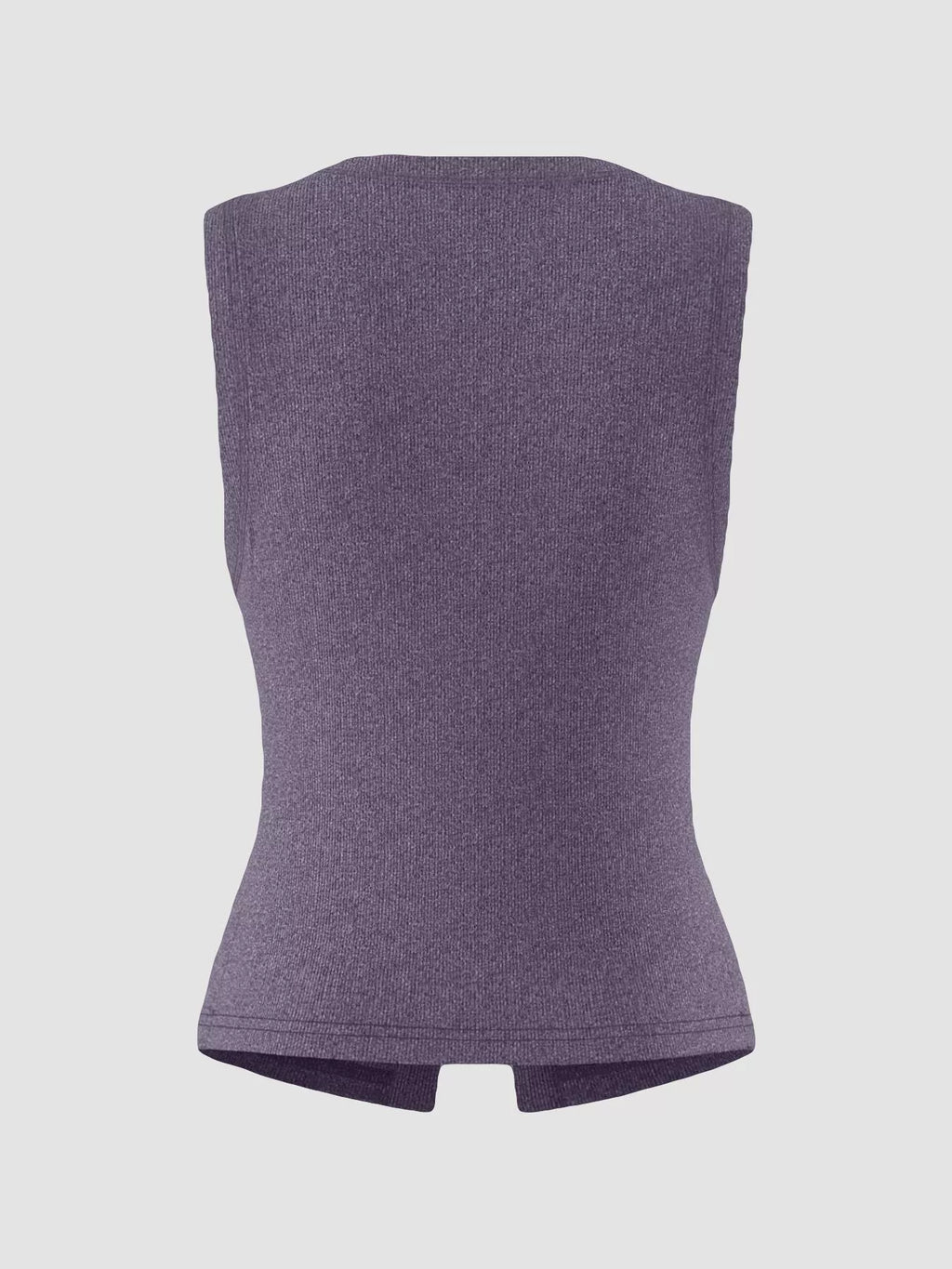 Elara Button Tank detail view styled for Avrienne