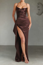 Long Slip Elegant Party Dress image 12