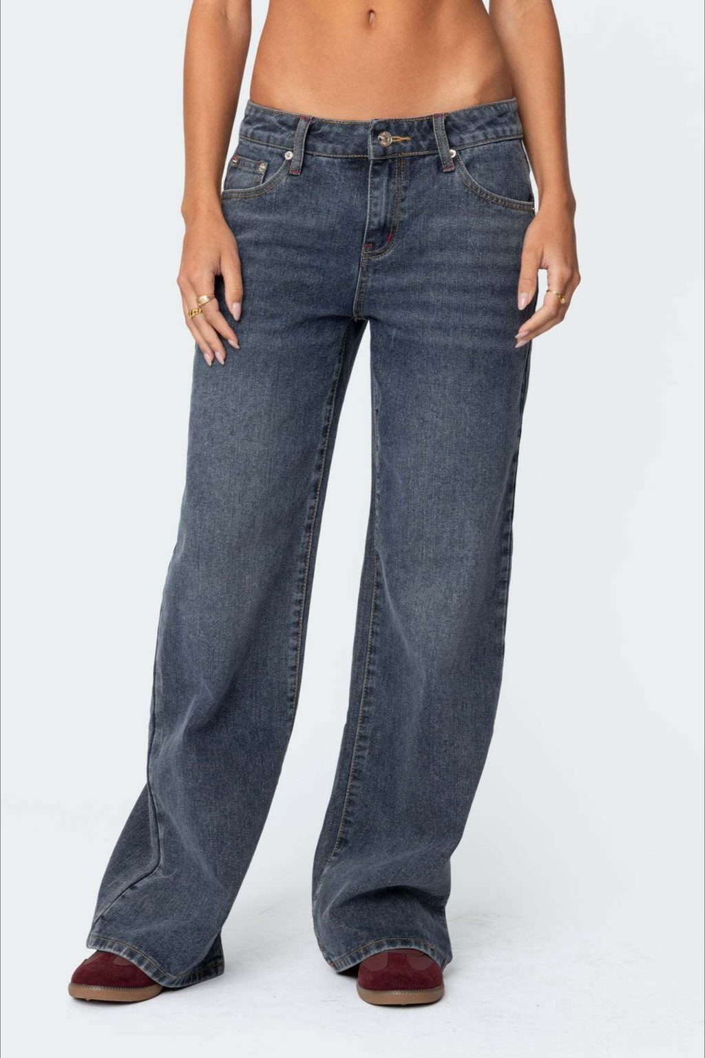 Low Rise Vintage Wide Leg Jean image 5
