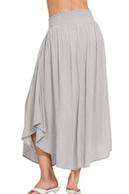 Cleo Maxi Skirt detail view styled for Avrienne