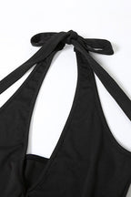 Halter Backless Tie Party Dress image 8