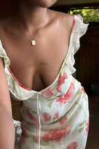 Floral Cami French Style Party Dress image 4
