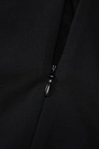 High Neck Sleeveless Slit Formal Dress image 9