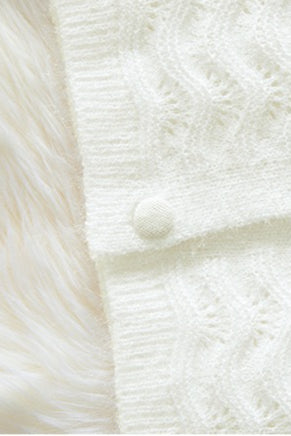 Lace Detail Long Sleeve Cardigan image 5