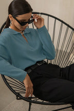 French-Style Lapel Knit Sweater image 9