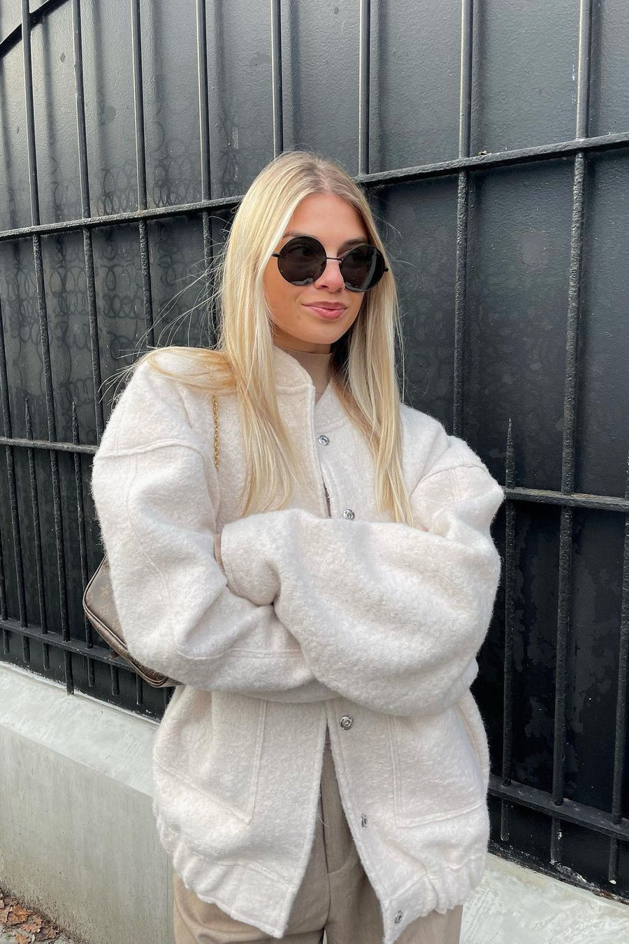 Relaxed Fit Long Sleeve Coat image 1